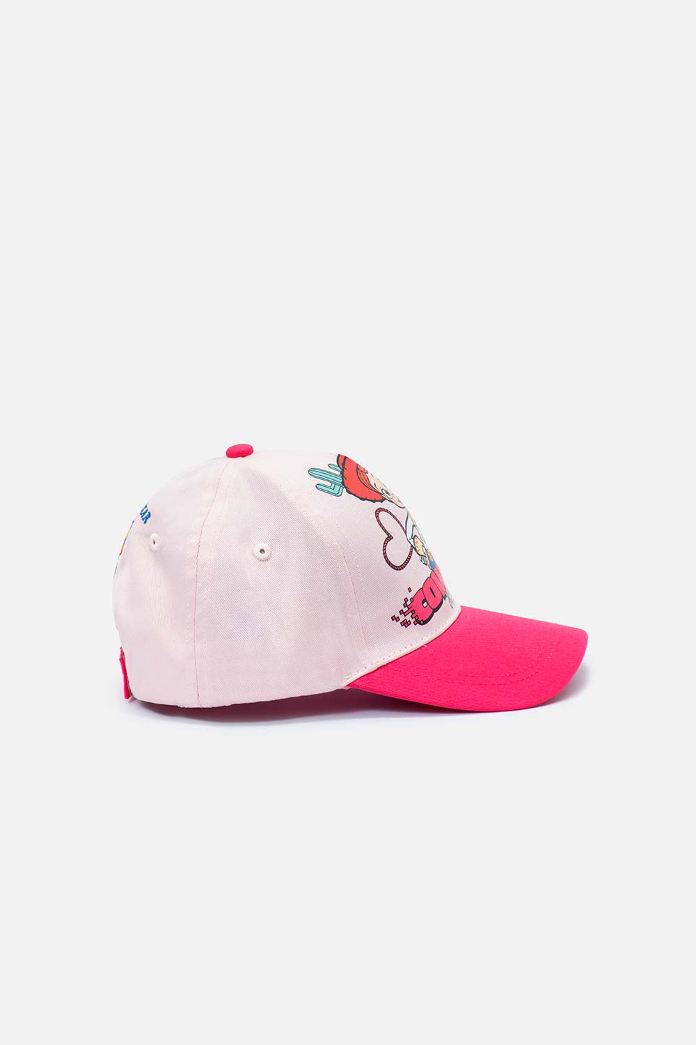 GORRA DE TOY STORY ROSADA PARA NIÑA