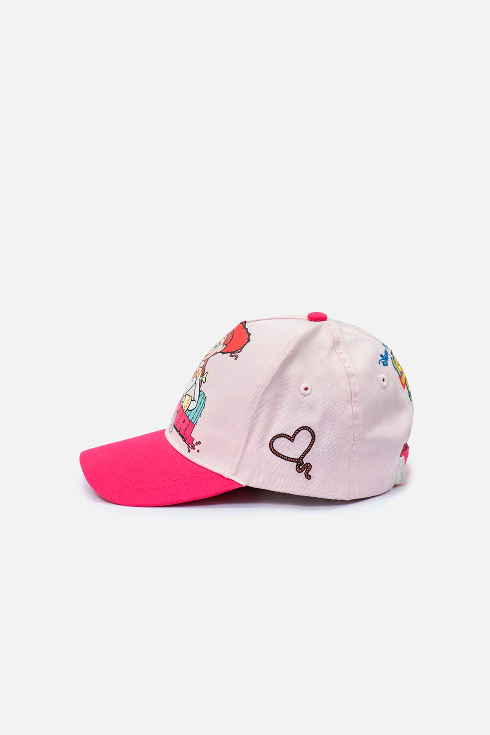 GORRA DE TOY STORY ROSADA PARA NIÑA