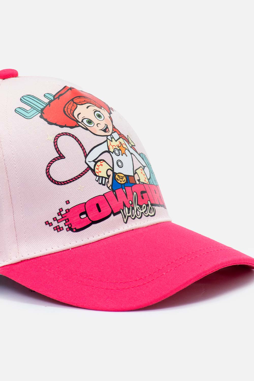 GORRA DE TOY STORY ROSADA PARA NIÑA