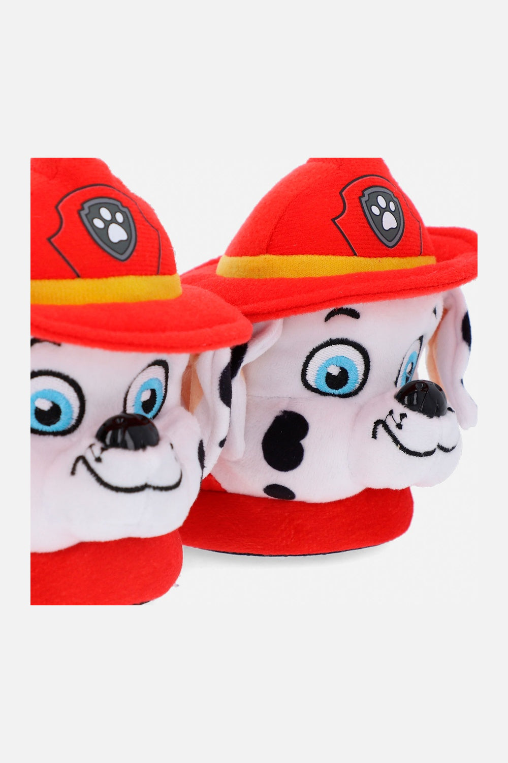 PANTUFLAS DE PAW PATROL CERRADAS ROJO Y BLANCO PARA NIÑO