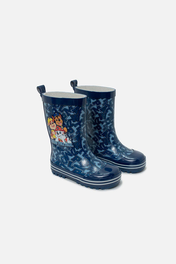 BOTAS DE LLUVIA PAW PATROL AZUL PARA NIÑO