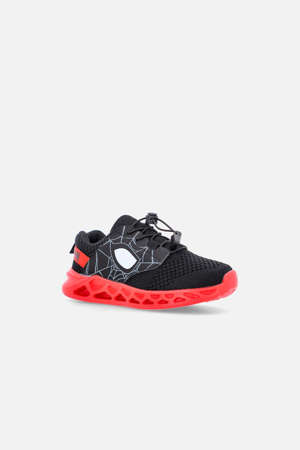 TENIS DE SPIDER-MAN NEGROS PARA NIÑO