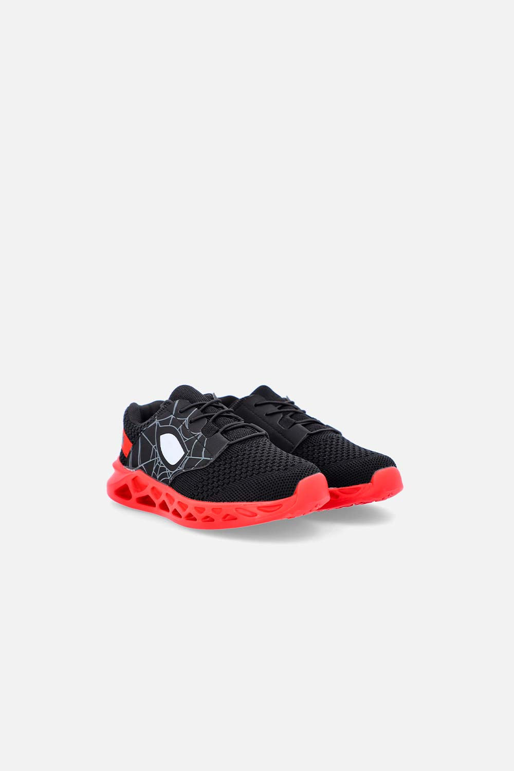 TENIS DE SPIDER-MAN NEGROS PARA NIÑO