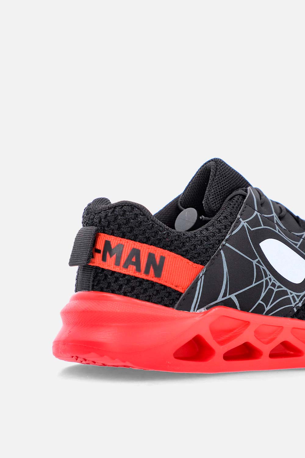 TENIS DE SPIDER-MAN NEGROS PARA NIÑO