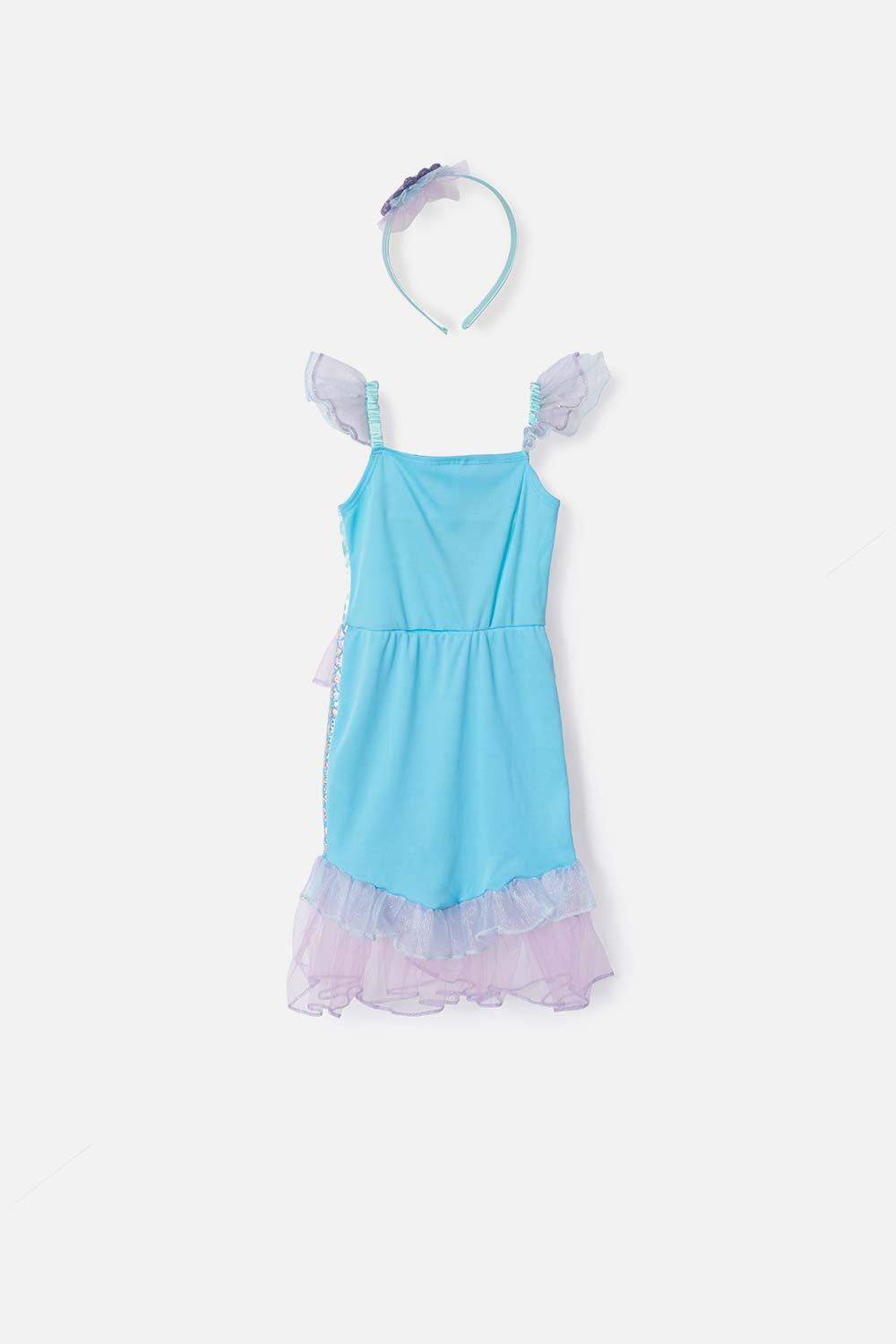 DISFRAZ SIRENA DE LITTLEMIC PARA NIÑA DE 3T A 4T