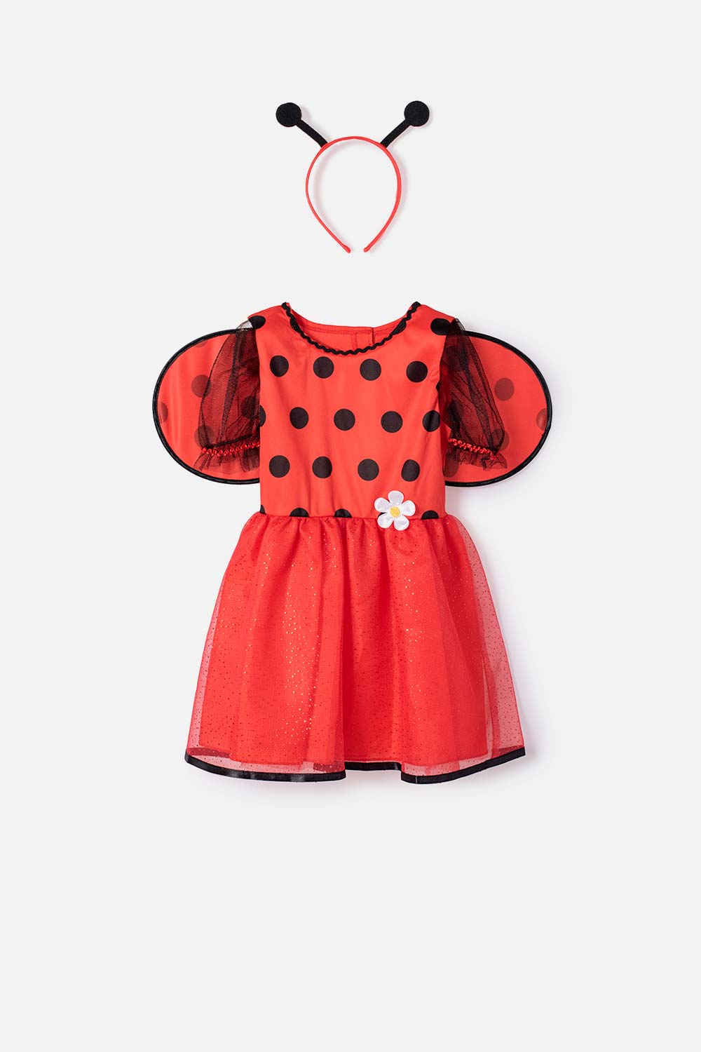 DISFRAZ MARIQUITA DE LITTLEMIC PARA NIÑA DE 3T A 4T